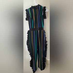 Ruffled pantsuit. Hardly worn.